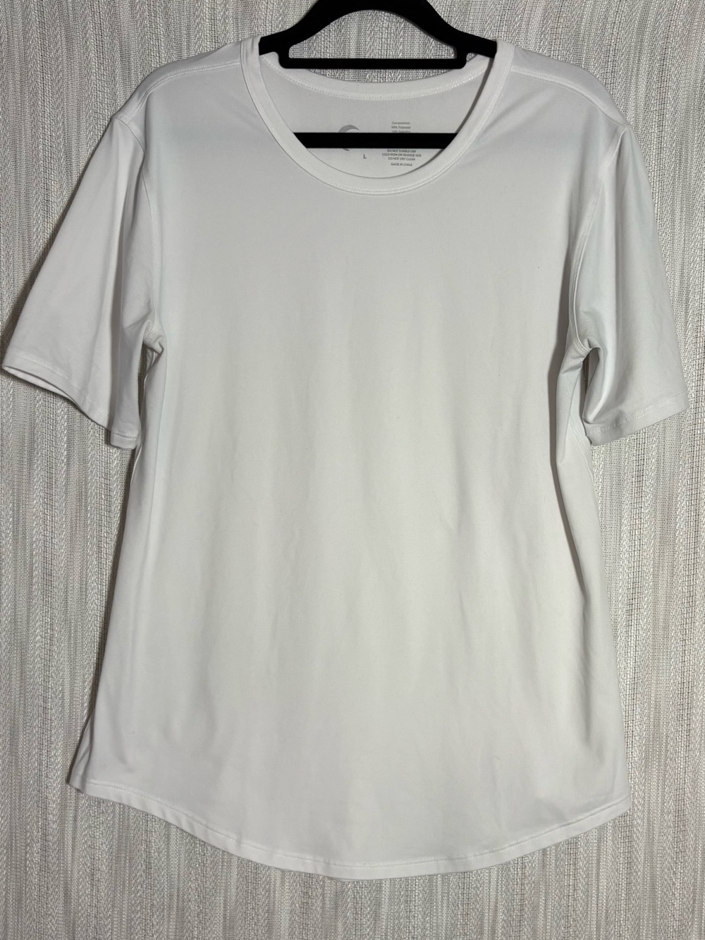 Zyia Active Women's Short Sleeve Crew Tee - White